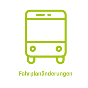 Meldungen Fahrplanänderungen